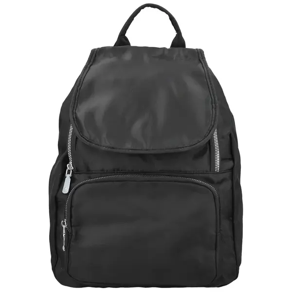 Trendy dámský textilní batoh Lauris, černý