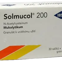 SOLMUCOL 200mg perorální granule 30 sáčků
