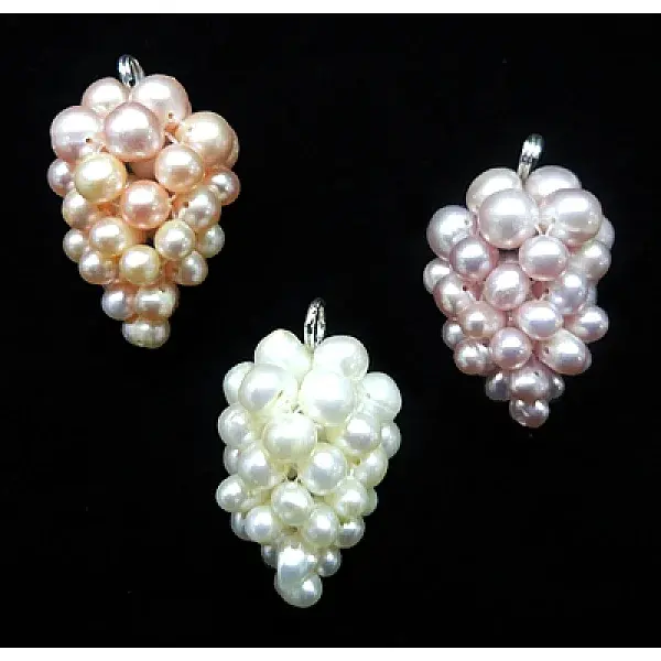 Natural Cultured Freshwater Pearl Pendants