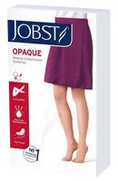 JOBST Opaque 1 - stehenní punčochy se silikonovým lemem bez špice - běžná délka - černé - velikost IV