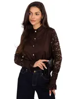 Shirt-MI-KS-C229.16P-dark brown