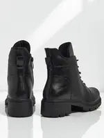 Resti Eco-leather laced women's ankle boots Veltih