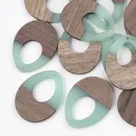 Resin & Walnut Wood Pendants