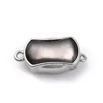 Rectangle Brass Box Clasps