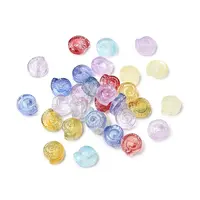 Gradient Color Transparent Glass Beads