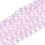 Electroplate Glass Beads Strands