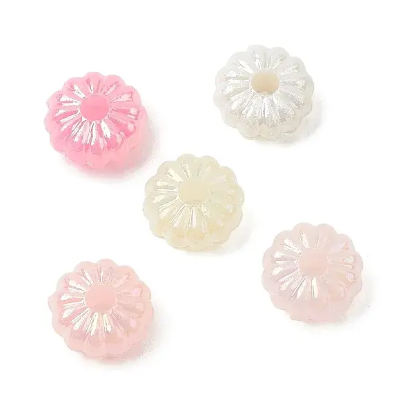 UV Plating Opaque Acrylic Beads