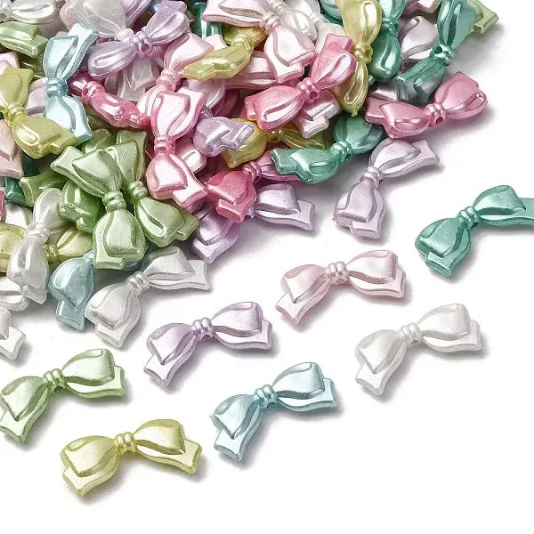 Pearlized Opaque Acrylic Beads