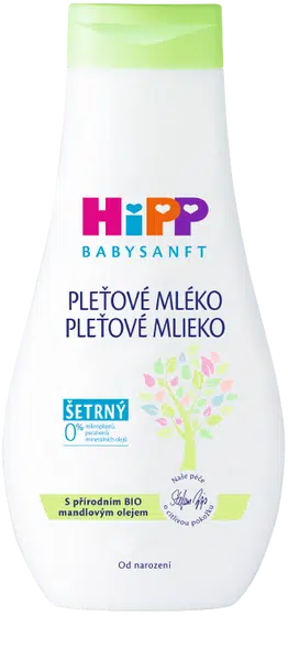 HIPP Babysanft Dětské pleťové mléko 350 ml