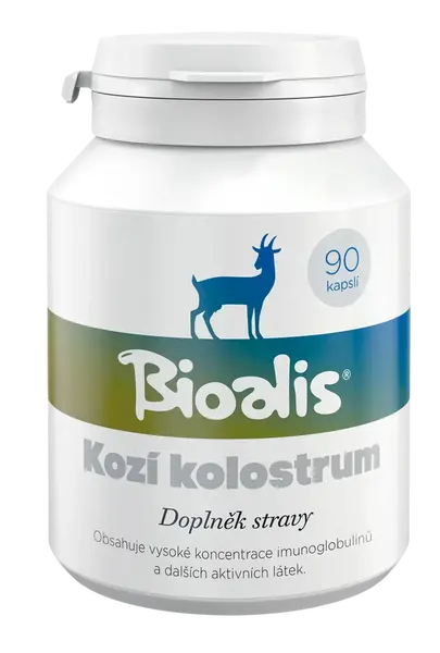 BIOALIS Kozí kolostrum 90 kapslí