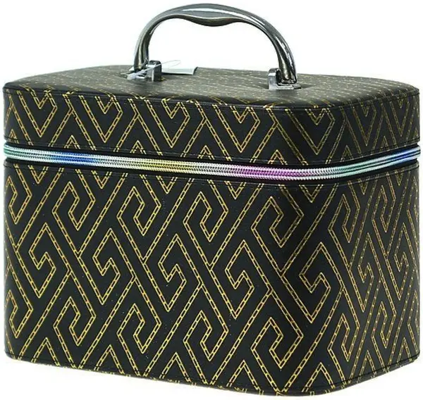 Kufřík L se zrcátkem na zip