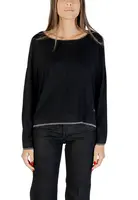 Černý svetr Liu Jo s kulatým výstřihem