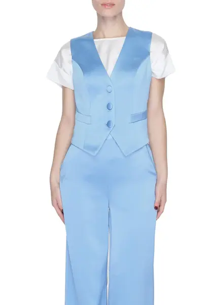 Dámská modrá vesta Silence