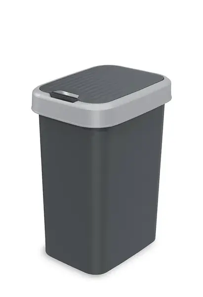 Odpadkový koš 25lt - 33.4x25.6x46h – šedá/antracit fba-