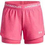Under Armour TECH PLAY UP 2N1 SHORT Dívčí šortky, růžová, velikost XL