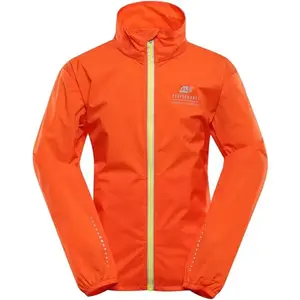 ALPINE PRO SPINO Dětská přechodová bunda, oranžová, velikost 128-134