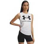 Under Armour LIVE SPORTSTYLE Dámské tílko, bílá, velikost S