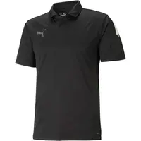Puma TEAM LIGA SIDELINE POLO SHIRT Pánské polotričko, černá, velikost
