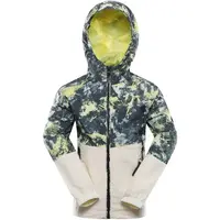 NAX IMUFO Dětská přechodová bunda, zelená, velikost 128-134