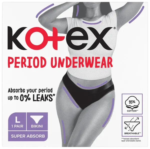KOTEX® Period Underwear L