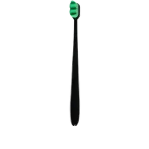 NANOO Zubní kartáček černo zelený