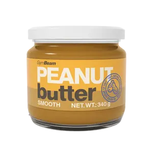 GYMBEAM 100% Arašídové máslo smooth - 340 g