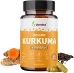 BLENDEA BIO Kurkuma+ Pipperin 90 kapslí