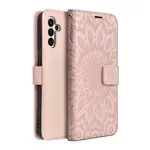Flipové pouzdro MEZZO Book case pro Xiaomi Redmi 15 5G, mandala rose gold