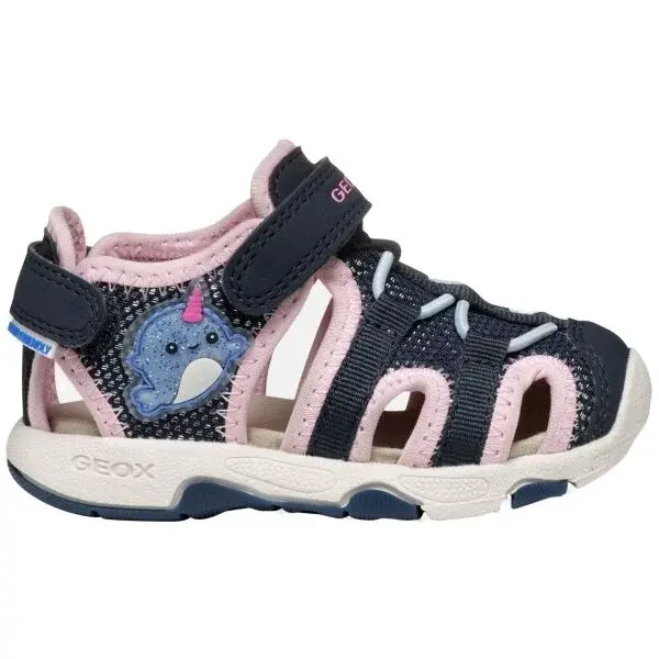 Geox B SANDAL MULTY Dievčenské sandále, tmavo modrá, veľkosť