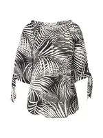 Hailys Blúzka 'Lo44tty'  čierna / biela