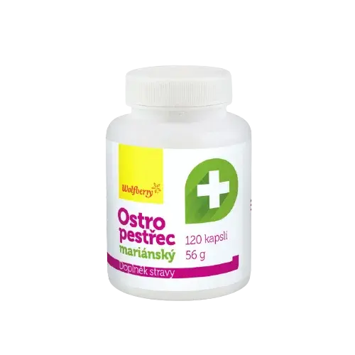 WOLFBERRY Ostropestřec mariánský 120 kapslí