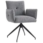 Hom`in ŽIDLE S PODRUČKAMI, železo, vzhled lnu, šedá