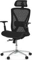 AUTRONIC Kancelářská židle KA-S258 BK, černá, síťovina