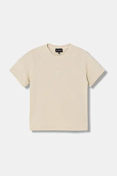 Dětské bavlněné tričko Emporio Armani
