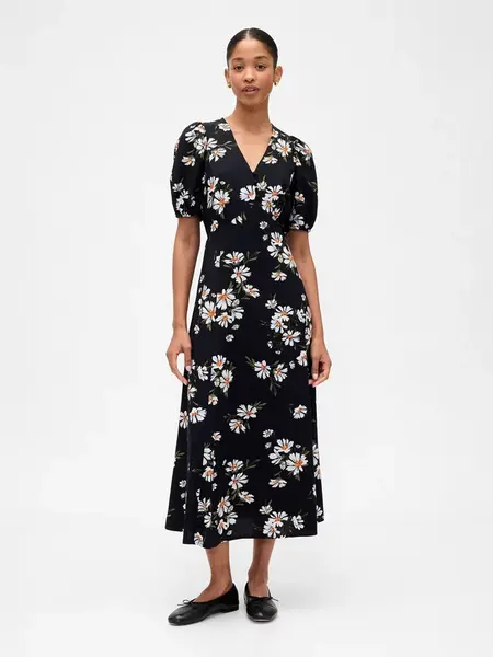 GAP Maxi šaty s květinovým vzorem