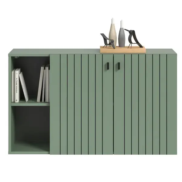 MID.YOU BOTNÍK, šedozelená, 106/63/37 cm