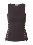 WEEKDAY Top  čierna