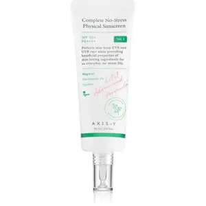 AXIS-Y 6+1+1 Advanced Formula Complete No-Stress Physical Sunscreen ľahký ochranný krém na tvár SPF 50+ 50 ml