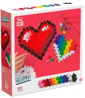 Plus-Plus stavebnice Skládej podle čísel - Srdce 250 dílků