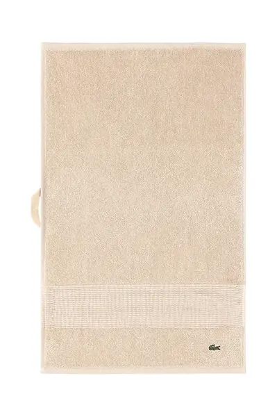 Bavlnený uterák Lacoste L LECROCO Cappuccino 40 x 60 cm