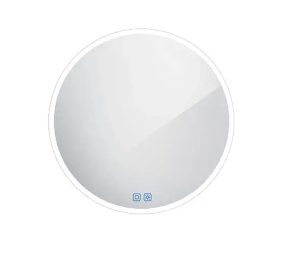 Nimco Zrcadla - Zrcadlo s LED osvětlením, průměr 60 cm, dotykový senzor, hliník ZP 26000RVX