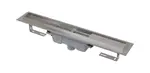 Alcadrain Odtokové žľaby - Sprchový žľab Professional 30 cm, s okrajom pre plný rošt, zvislý odtok, nerezová APZ1006-300