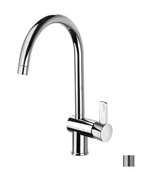 Paffoni Rock - Dřezová baterie, nerez RO180ST