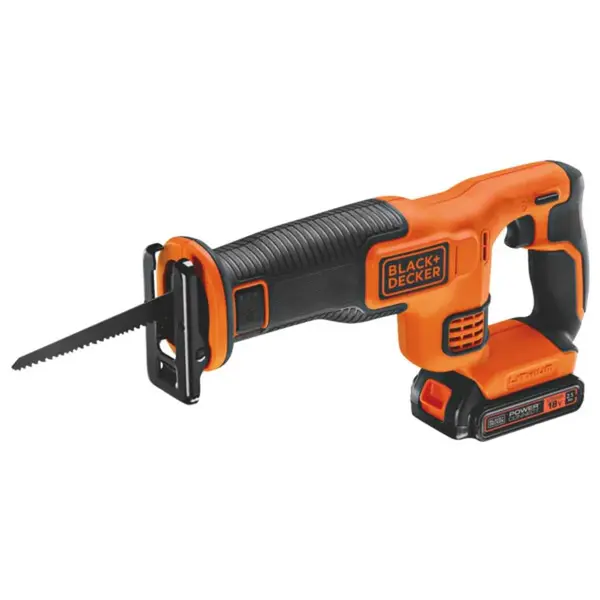 BLACK+DECKER Nářadí - 18V AKU mečová pila,1x aku 2,5 Ah Li-Ion, nabíječka BDCR18E1-QW
