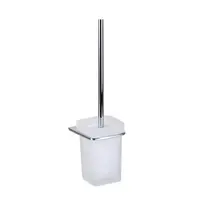 kielle Vega - WC kefa nástenná s držiakom, matné sklo/chróm 40518000