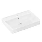 Hansgrohe Xanuia Q - Umývadlo 70x48 cm, s prepadom, otvor na batériu, biela 60221450