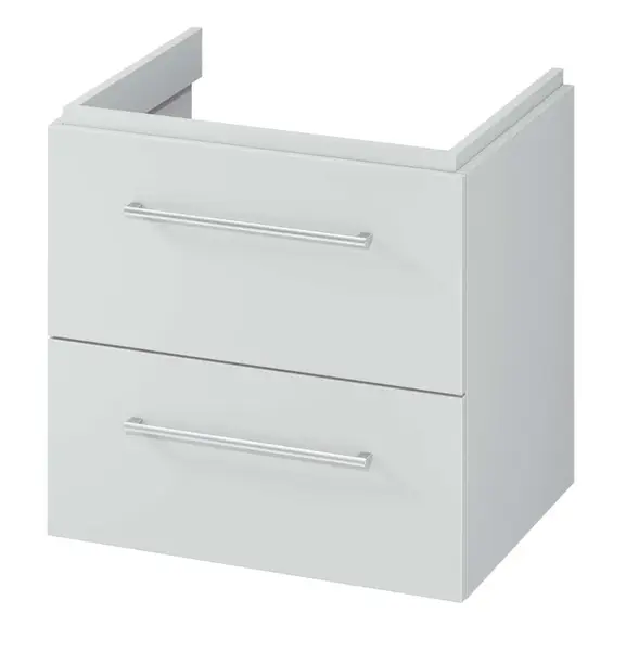 kielle Arkas I - Skrinka pod umývadlo 59x57x44 cm, 2 zásuvky, sivá 50011602