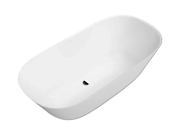 Villeroy & Boch Theano - Volně stojící vana, 155x75 cm, alpská bílá UBQ155ANH7F200V-01