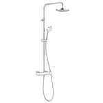 Kludi Logo - Sprchový set Dual Shower System s termostatom, 20 cm, chróm 6809505-00
