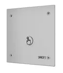 Sanela Príslušenstvo - Automatický splachovač WC s tlačidlom piezo, napájanie zo siete, nerezová SLW 01PA